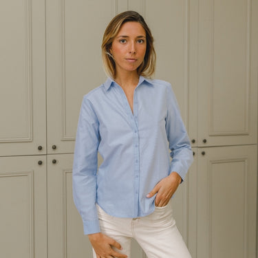 CHEMISE GINA BLEU #couleur_bleu
