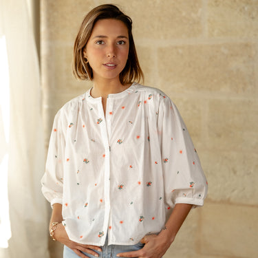 BLOUSE AMALRIC BLANC #couleur_blanc