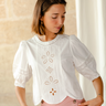 BLOUSE LOLA BLANC #couleur_blanc