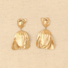 BOUCLES TULIA DORÉ #couleur_doré