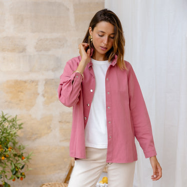 CHEMISE SAONA ROSE #couleur_rose