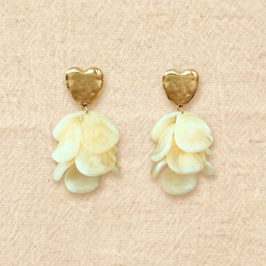 BOUCLES SIMONNE ECRU #couleur_ecru