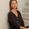 GILET ACHILLE CHOCOLAT #couleur_chocolat