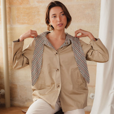 VESTE BERENICE BEIGE #couleur_beige
