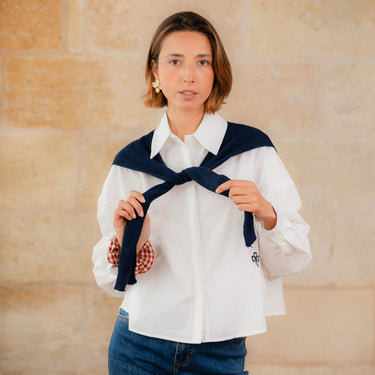 CHEMISIER AUBIN BLANC #couleur_blanc