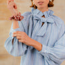 BLOUSE HONORINE BLEU #couleur_bleu
