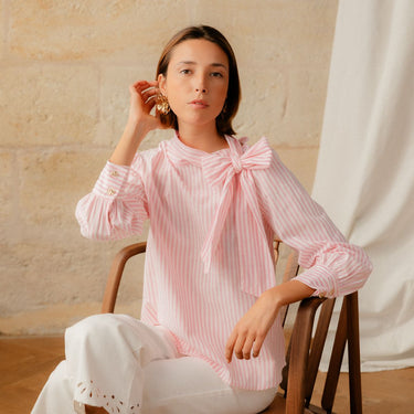 BLOUSE LISON ROSE #couleur_rose