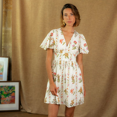 ROBE INES BEIGE #couleur_beige