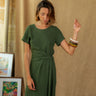 ROBE LARA KAKI #couleur_kaki