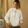 BLOUSE HONORINE BEIGE #couleur_beige