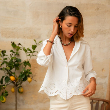 VESTE JEANNE BLANC #couleur_blanc