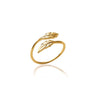 BAGUE DOMITILLE DORÉ #couleur_doré