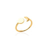 BAGUE LOUISON DORÉ #couleur_doré