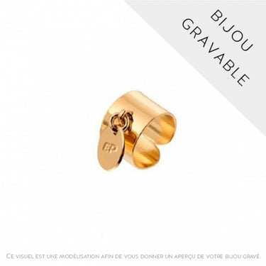 BAGUE ASTRID DORÉ #couleur_doré