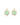 BOUCLES CLARENCE DORÉ / VERT #couleur_doré-/-vert