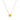 COLLIER CLARENCE JAUNE #couleur_jaune