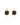 BOUCLES CLARENCE DORÉ / NOIR #couleur_doré-/-noir