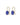 BOUCLES CLARENCE DORÉ / BLEU #couleur_doré-/-bleu