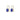 BOUCLES CLARENCE DORÉ / BLEU #couleur_doré-/-bleu
