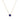 COLLIER CLARENCE BLEU #couleur_bleu